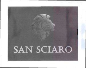 Trademark SAN SCIARO + LOGO