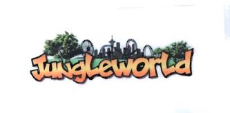 Trademark JUNGLEWORLD + lukisan