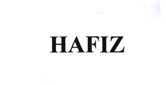Trademark HAFIZ