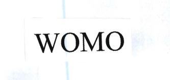 Trademark WOMO