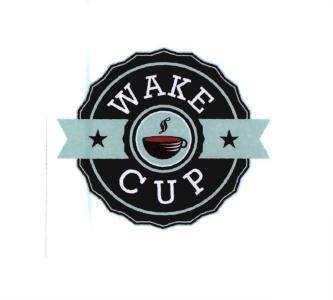 Trademark WAKE CUP + LUKISAN CANGKIR