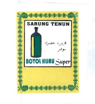 Trademark BOTOL HIJAU SUPER + LUK. BOTOL