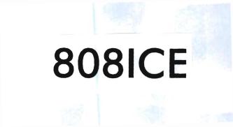 Trademark 808 ICE