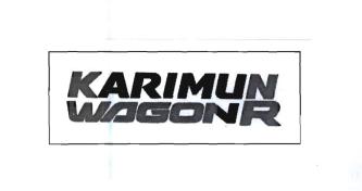 Trademark KARIMUN WAGONR