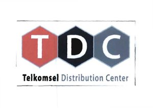 Trademark TDC - TELKOMSEL DISTRIBUTION CENTER + LOGO