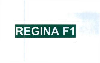 Trademark REGINA F1 :