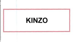 Trademark KINZO