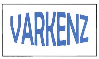 Trademark VARKENZ