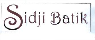 Trademark SIDJI BATIK