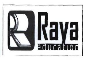 Trademark RAYA EDUCATION & LOGO.