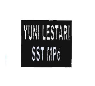 Trademark YUNI LESTARI SST MPd