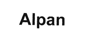 Trademark ALPAN