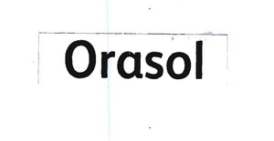 Trademark ORASOL