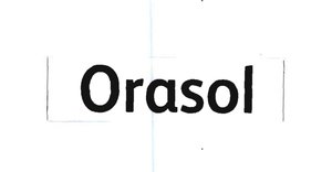 Trademark ORASOL