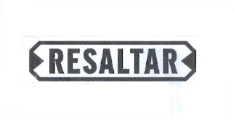 Trademark RESALTAR