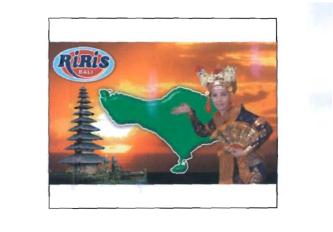 Trademark RIRIS BALI + Gambar