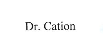 Trademark DR. CATION