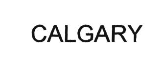 Trademark CALGARY