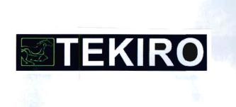 Trademark TEKIRO + Logo