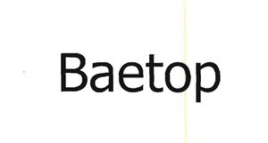 Trademark BAETOP