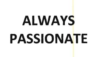 Trademark ALWAYS PASSIONATE