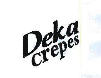 Trademark DEKA CREPES