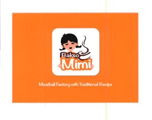 Trademark BAKSO MIMI + LOGO GAMBAR