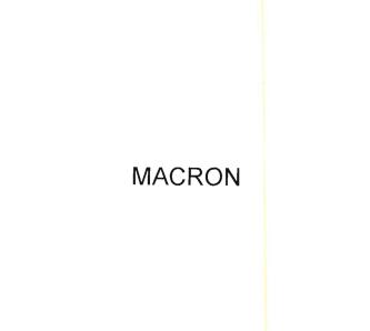 Trademark MACRON