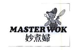 Trademark MASTER WOK + Karakter Cina + Lukisan