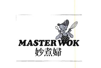 Trademark MASTER WOK + Karakter China + Lukisan