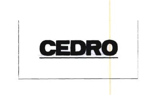 Trademark CEDRO