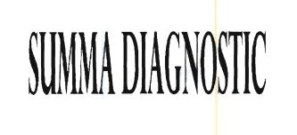 Trademark SUMMA DIAGNOSTIC