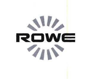 Trademark ROWE