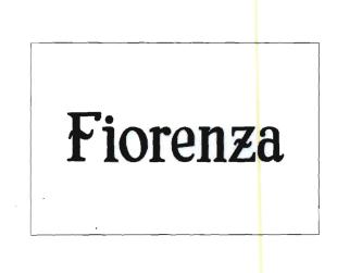 Trademark Fiorenza