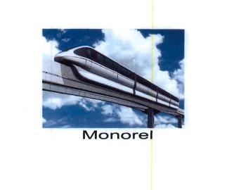 Trademark MONOREL + Lukisan Kereta