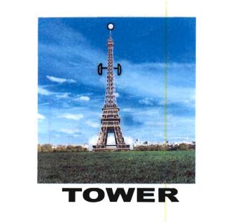 Trademark TOWER Lukisan Eiffel