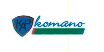 Trademark KAP KOMANO + LOGO