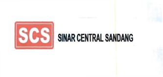 Trademark SCS SINAR CENTRAL SANDANG