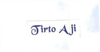 Trademark TIRTO AJI