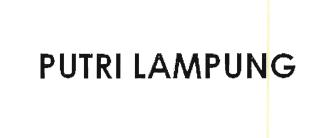 Trademark PUTRI LAMPUNG