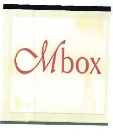 Trademark MBOX