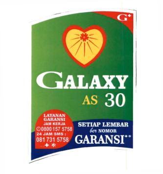 Trademark GALAXY AS 30