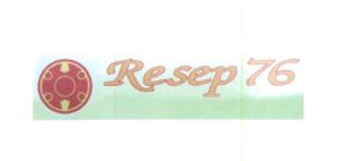 Trademark RESEP 76 + LOGO