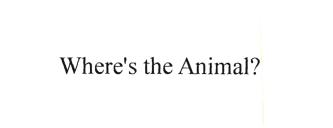 Trademark Where's The Animal?