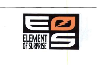 Trademark EOS / ELEMENT OF SURPRISE