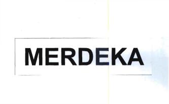 Trademark MERDEKA