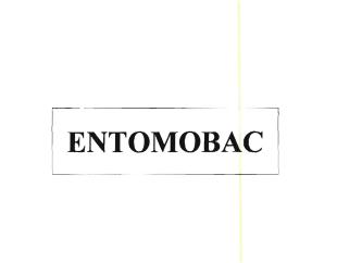 Trademark ENTOMOBAC