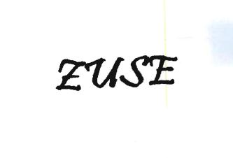 Trademark ZUSE