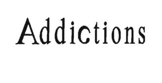 Trademark ADDICTIONS