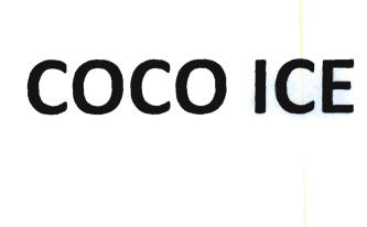 Trademark COCO ICE